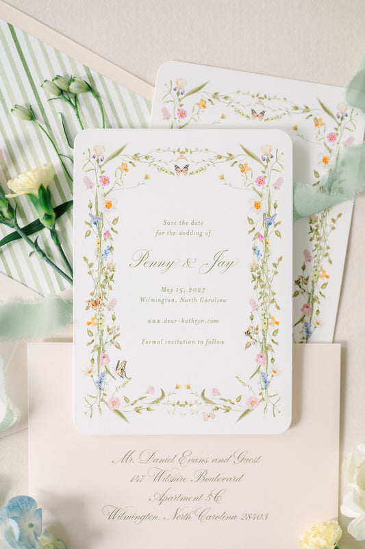 Penny Save the Date | Curated Save the Date