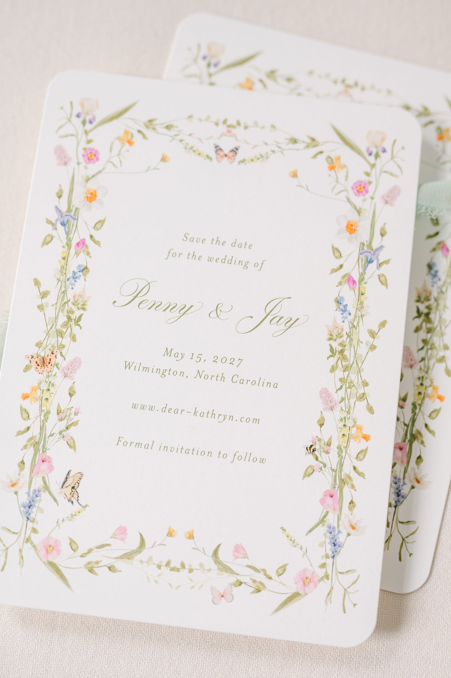 Penny Save the Date | Curated Save the Date