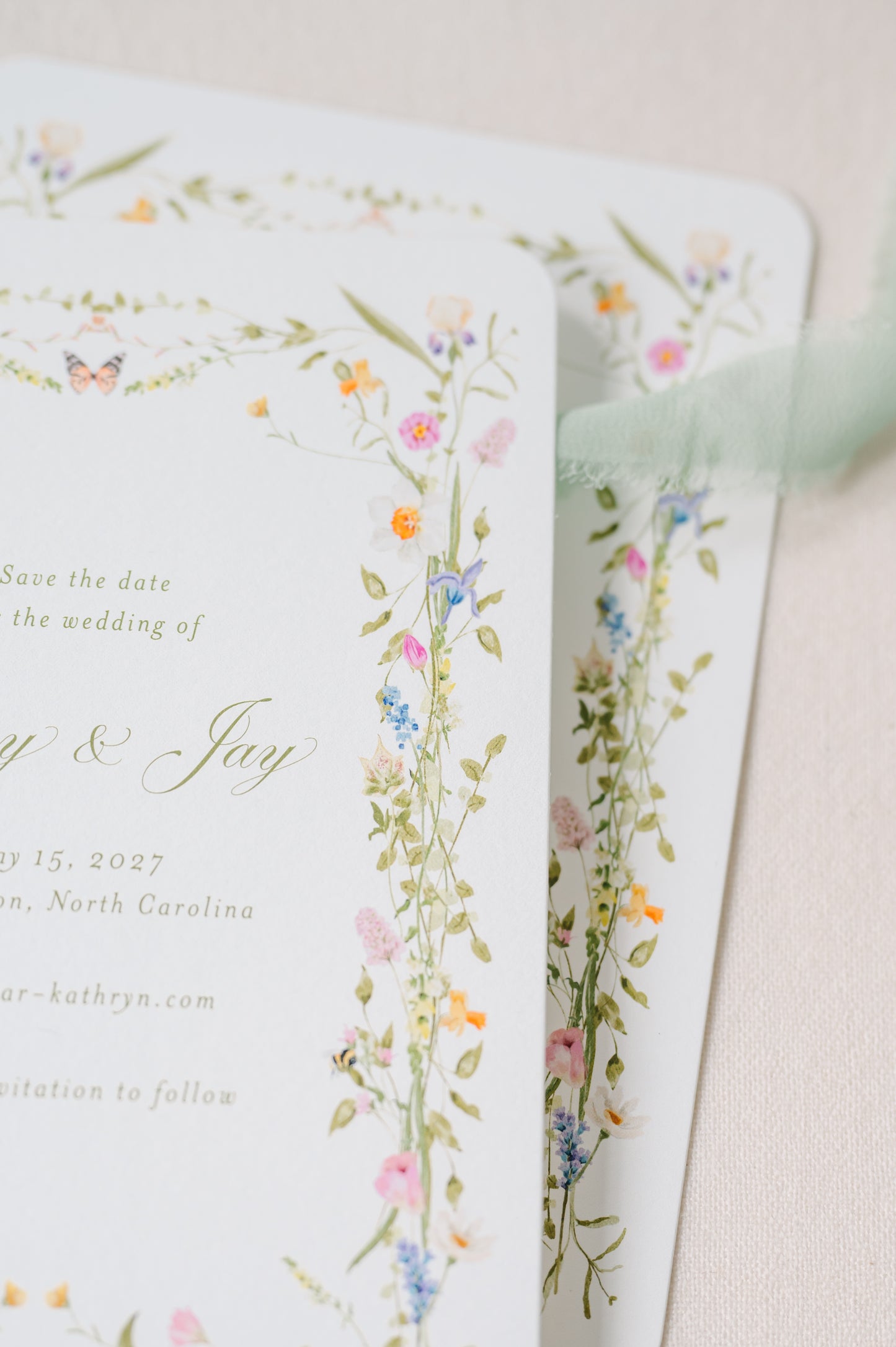 Penny Save the Date | Curated Save the Date