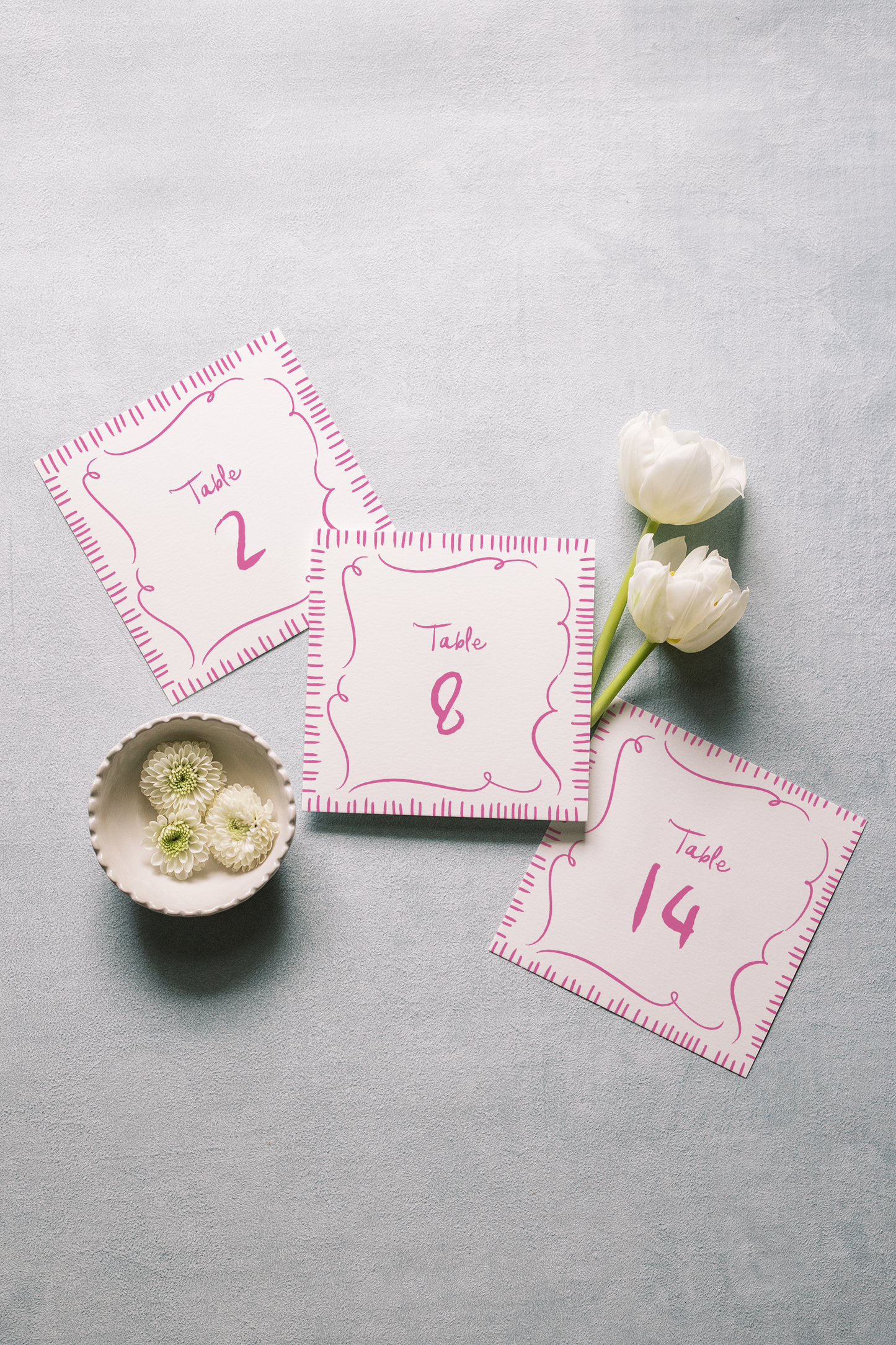 Camille | Wedding Table Numbers