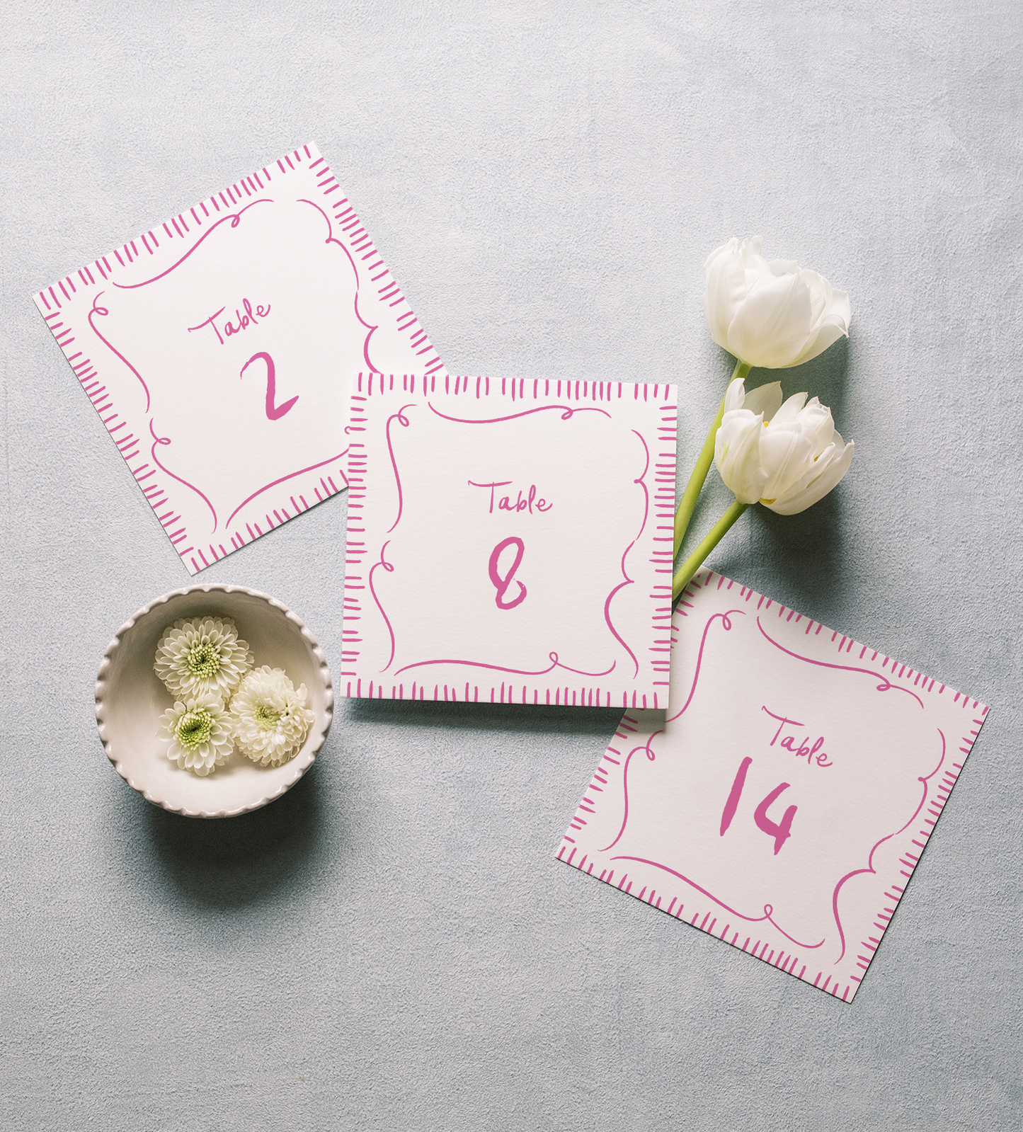 Camille | Wedding Table Numbers