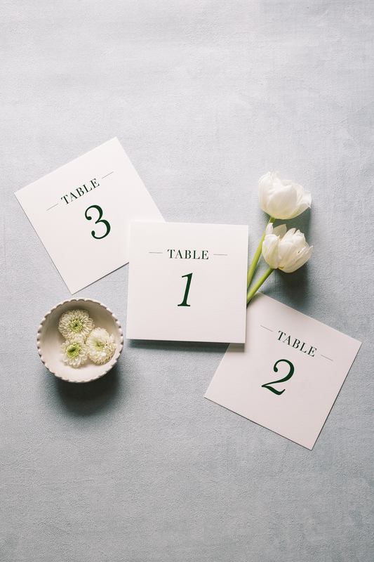 Grace | Wedding Table Numbers