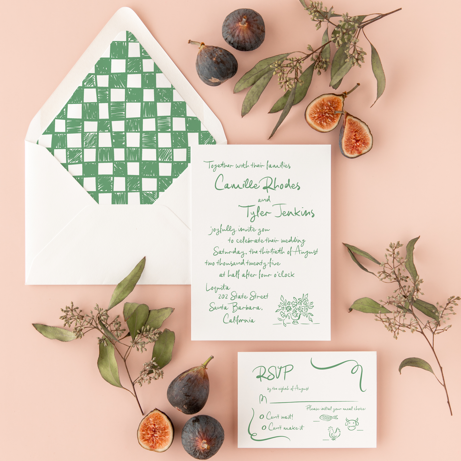 The Camille | Pre-Designed Wedding Invitation Collection