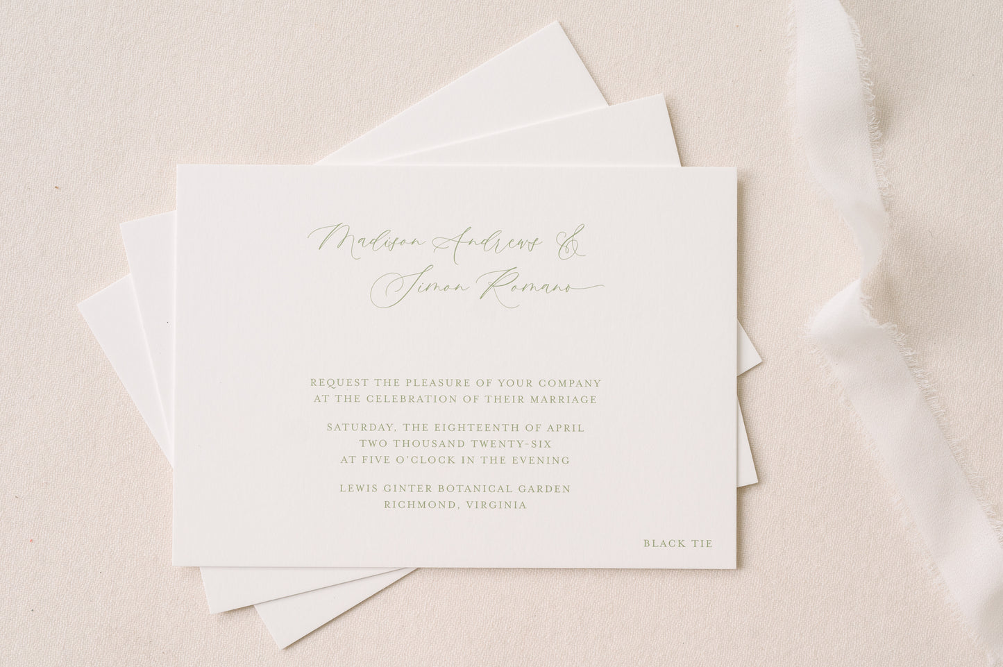 Madison Suite  |  Curated Invitation Suite