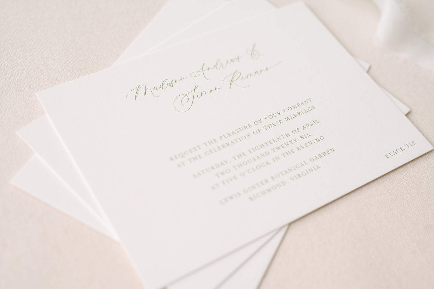 Madison Suite  |  Curated Invitation Suite