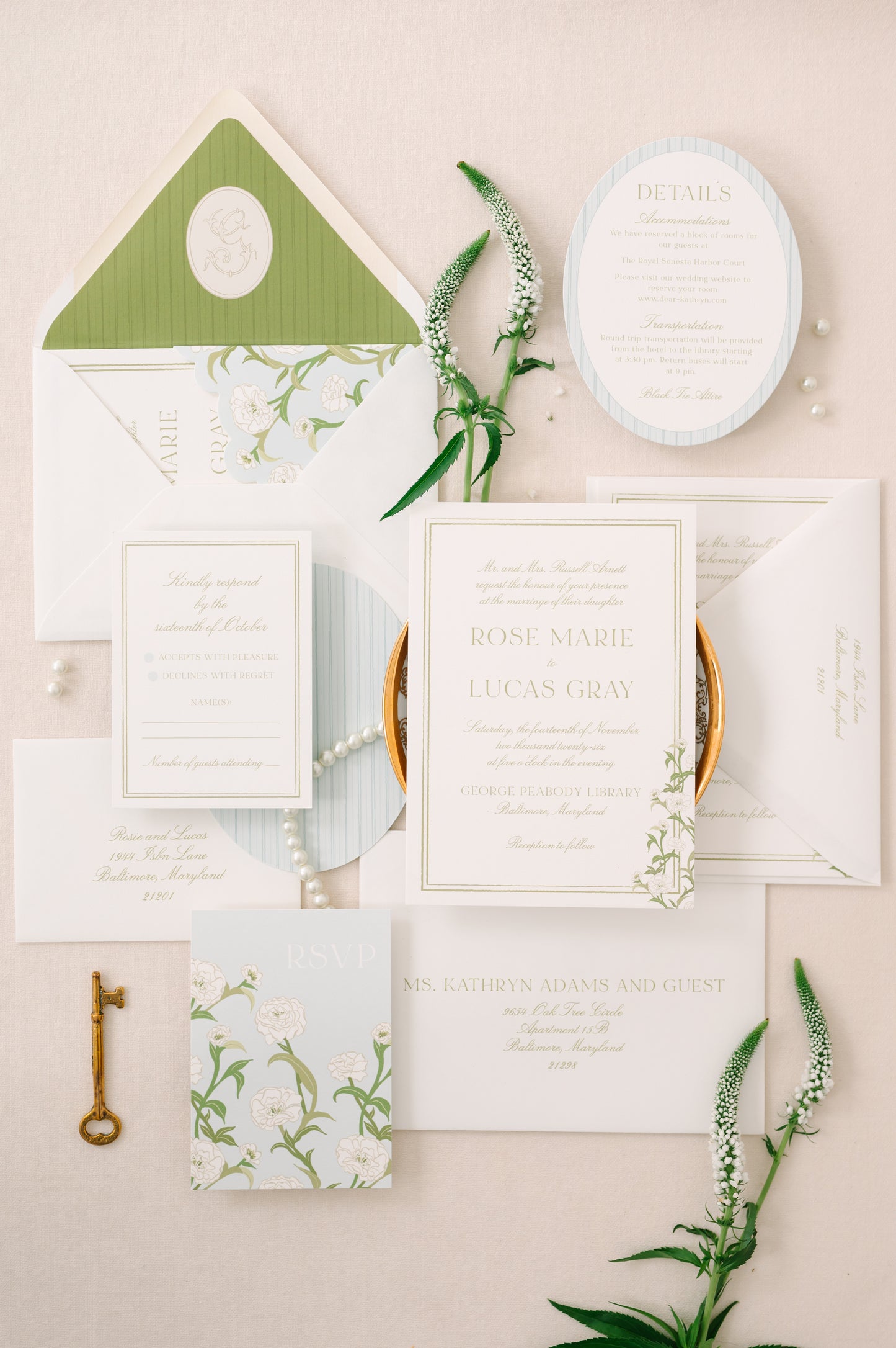 Rosie Suite  |  Curated Invitation Suite