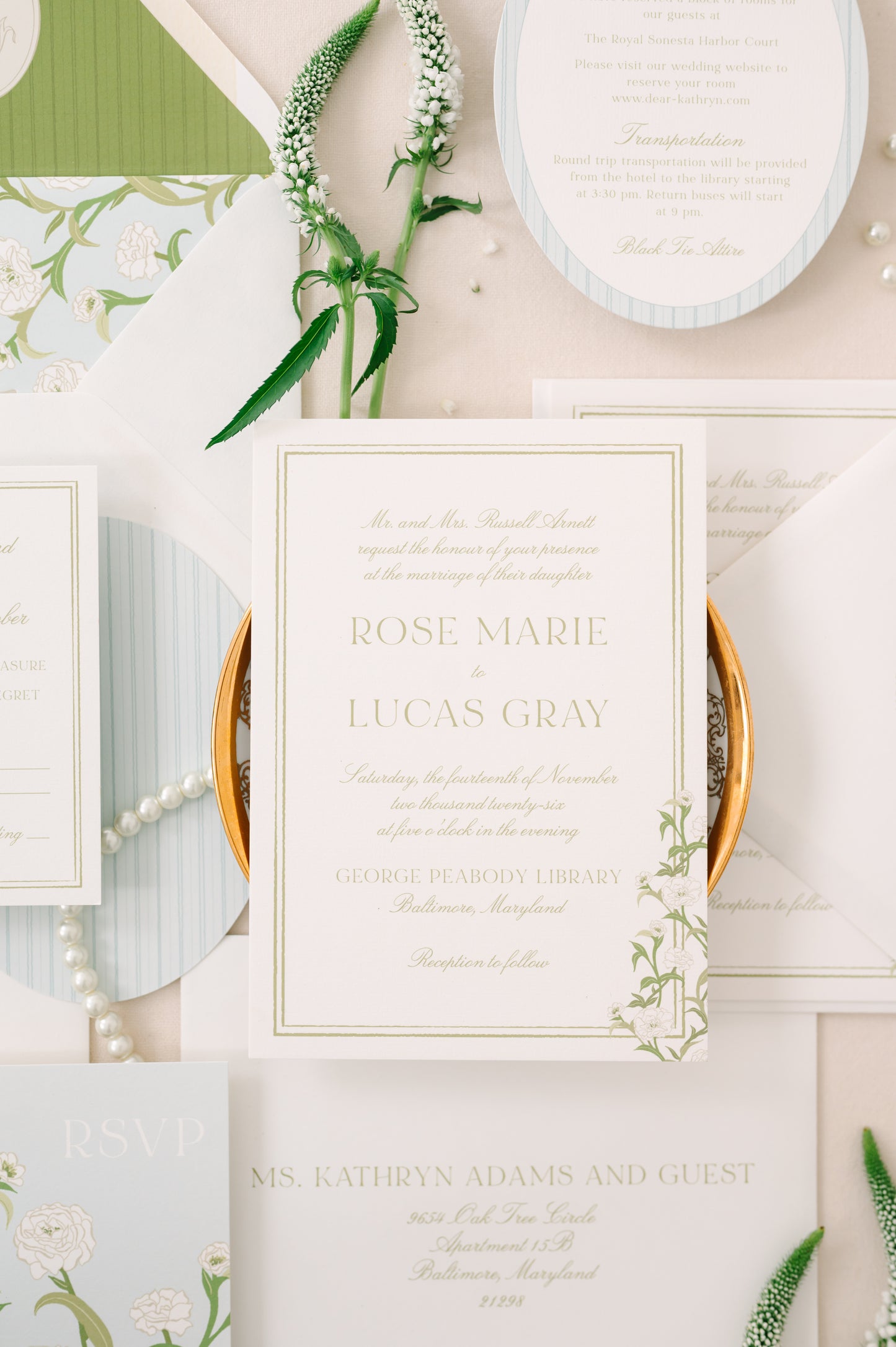 Rosie Suite  |  Curated Invitation Suite