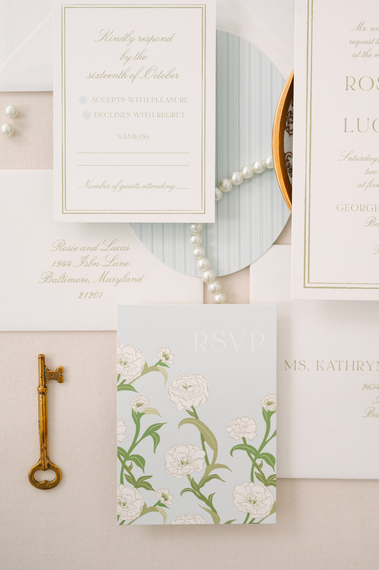 Rosie Suite  |  Curated Invitation Suite