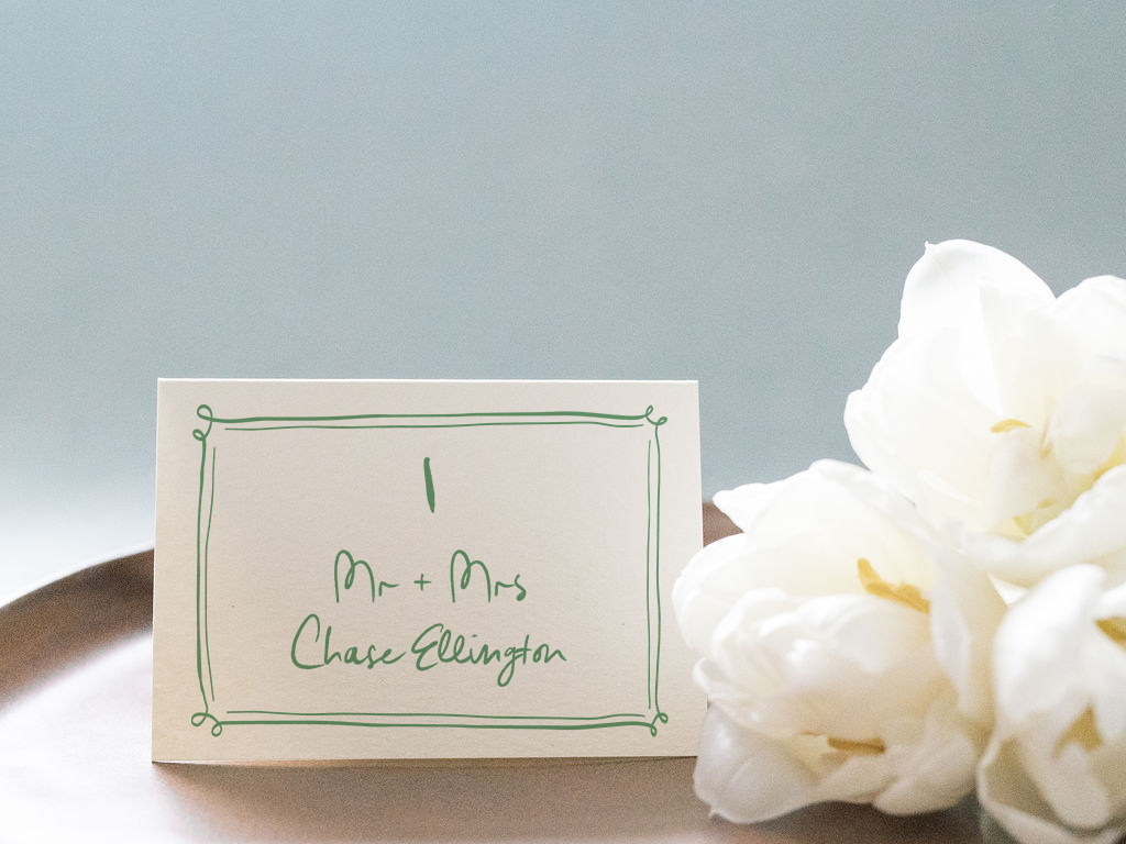 Camille  |  Wedding Escort Cards