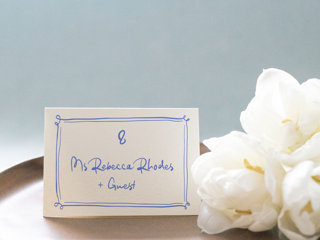 Camille  |  Wedding Escort Cards