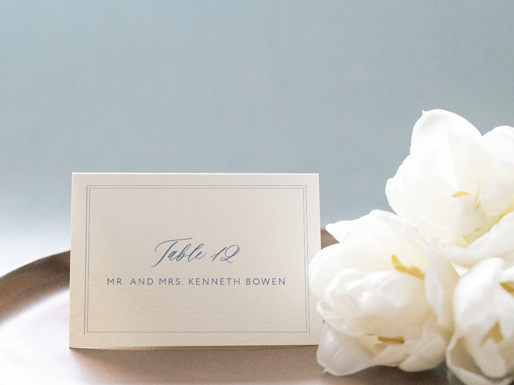 Stowe  |  Wedding Escort Cards