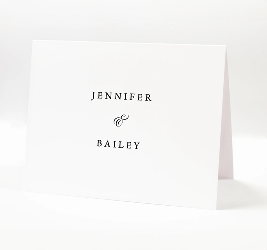 Jennifer  |  Wedding Thank You Cards